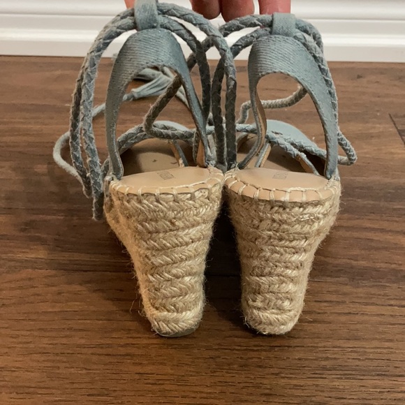 Lace up espadrille wedges - Picture 3 of 4